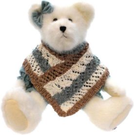 Boyds Bears "Whitley K. Sparklefrost" 16" White Bear Winter Dressed #904570