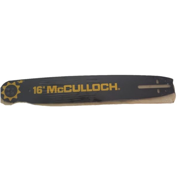 McCulloch 16" Chainsaw Bar Sprocket Tip Pitch .375 Gauge .050 (214237-33)