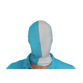 Morphsuits Mask - Turquoise / White
