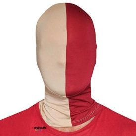 Morphsuits Mask - Gold / Maroon