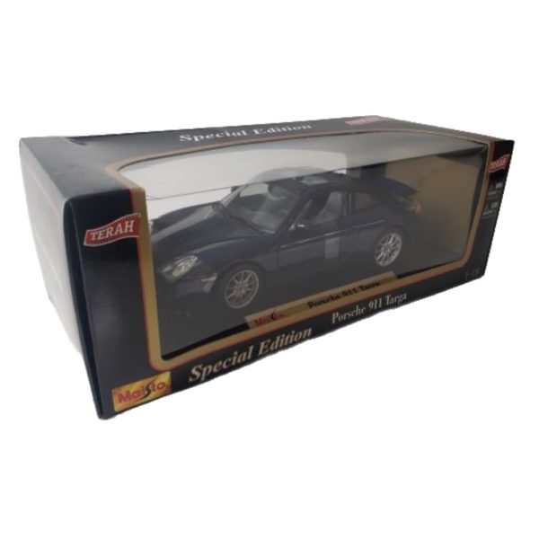 Maisto/Terah Special Edition 1:18 Diecast Porsche 911 Targa Dark Blue