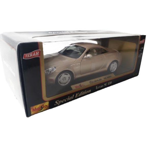 Maisto/Terah Special Edition 1:18 Diecast Lexus SC 430 Rose Gold