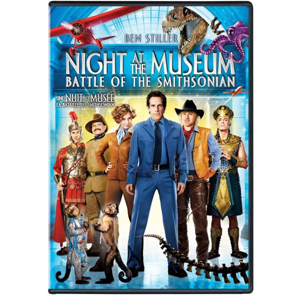 DVD Children's Movies 4 Pack Fun Gift Bundle: Happy Feet, Two Brothers, Night at the Museum: Battle of the Smithsonian, Auto-B-Good Special Edition: Hometown Heroes