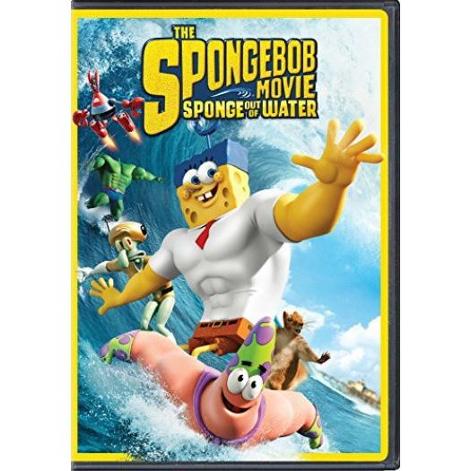 DVD Children's Movies 4 Pack Fun Gift Bundle: Spongebob Movie: Sponge Out of Water, A Turtles Tale: Sammys Adventures, SECONDHAND LIONS, ALL DOGS GO TO HEAVEN FILM COLLECTION