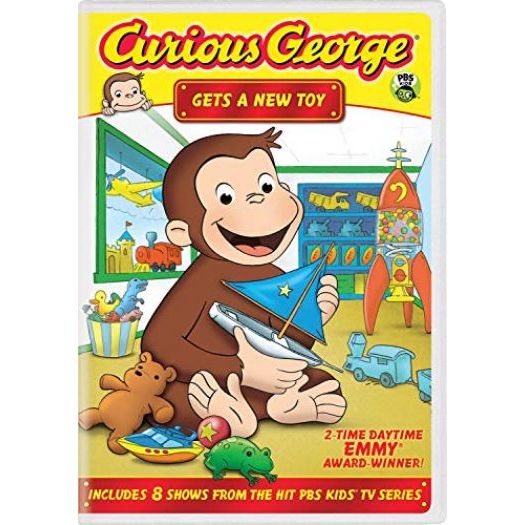 DVD Children's Movies 4 Pack Fun Gift Bundle: Robots Widescreen Edition, Curious George: Gets a New Toy, The Legend of the Sky Kingdom, Oliver and Company 20th Anniversary Edition