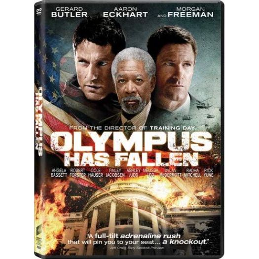 DVD Assorted Movies 4 Pack Fun Gift Bundle: Breaking In, Pandorum, Olympus Has Fallen, MARCH OF THE PENGUINS