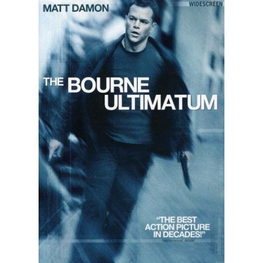 DVD Assorted Movies 4 Pack Fun Gift Bundle: The Bourne Ultimatum, The Last Adam, The Color of Money, Charlie's Angels