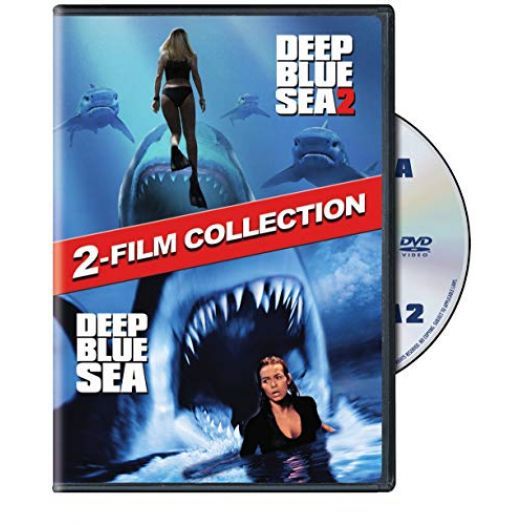 DVD Assorted Movies 4 Pack Fun Gift Bundle: The Snows of Kilimanjaro, The Deer Hunter, Moneyball, 2-Film Collection: Deep Blue Sea / Deep Blue Sea 2
