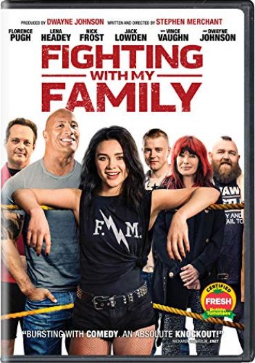 DVD Assorted Movies 4 Pack Fun Gift Bundle: Fighting with My Family, From Dusk Till Dawn, Mud, The Holiday