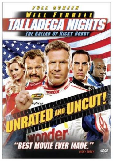DVD Assorted Movies 4 Pack Fun Gift Bundle: Master and Commander - The Far Side of the World, Catch Me If You Can, Hitchcock Collectors 20 Movie Pack, Talladega Nights - The Ballad of Ricky Bobby