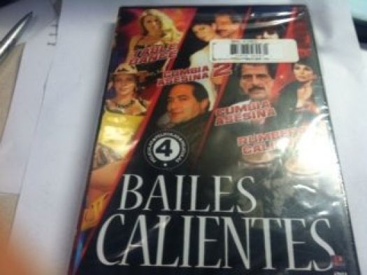 DVD Spanish Speaking Movies 4 Pack Fun Gift Bundle: El Padrino - The Latin Godfather  Bravas Y Violentas "4 Peliculas" JULIO ALEMAN & MARIO ALMADA  Ye-Yo  Bailes Calientes: 4 Peliculas