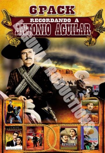 DVD Spanish Speaking Movies 4 Pack Fun Gift Bundle: El Padrino - The Latin Godfather  Recordando a Antonio Aguilar 6 Pack  Charrps De Pura Sangre  Bravas Y Violentas "4 Peliculas" JULIO ALEMAN & MARIO ALMADA
