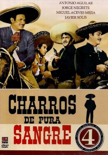 DVD Spanish Speaking Movies 4 Pack Fun Gift Bundle: Charrps De Pura Sangre  Fiesta De Charros. 4 Peliculas  Recordando a Antonio Aguilar 6 Pack  Las Guapas del Jaripeo