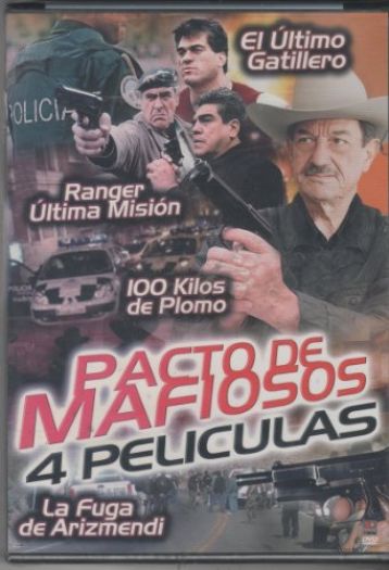 DVD Spanish Speaking Movies 4 Pack Fun Gift Bundle: Imposible De Matar  4 Peliculas Pacto De Mafiosos  Recordando a Antonio Aguilar 6 Pack  The Wailer / The Wailer 2 II La Llorona