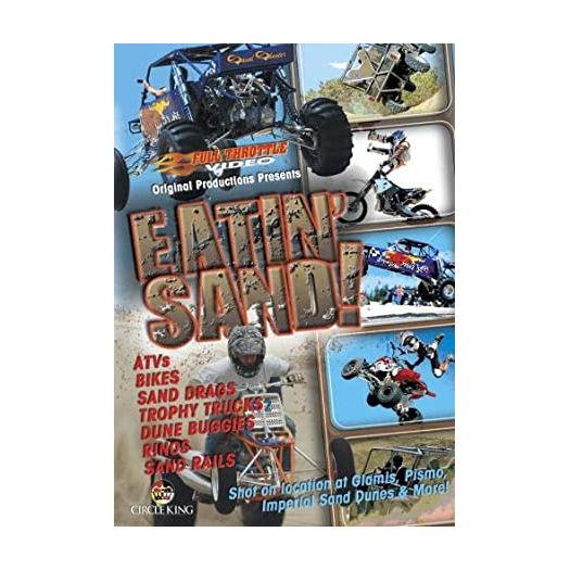 Auto, Truck & Cycle Extreme Stunts & Crashes 4 Pack Fun Gift DVD Bundle: Eatin Sand!  Truck Jam: All Tricked Out  Road Rage Vol. 3 -  Need for Speed  Across the Dirt: A Dirt Bike Documentary