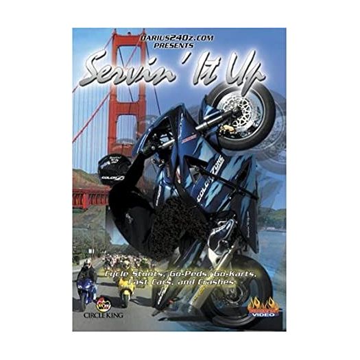 Auto, Truck & Cycle Extreme Stunts & Crashes 4 Pack Fun Gift DVD Bundle: Across the Dirt: A Dirt Bike Documentary  Servin It Up  Og Rider: Deep Ride  Mopar Madness