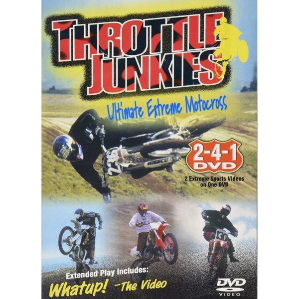 Auto, Truck & Cycle Extreme Stunts & Crashes 4 Pack Fun Gift DVD Bundle: Throttle Junkies  Eatin Sand!  Servin It Up  Mopar Madness
