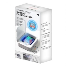 Sharper Image UV Zone Phone Sanitizer
