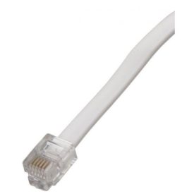 AmerTac TL1025W Zenith Cord Telephone Line 25 Foot White