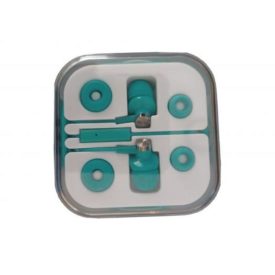 Hottips Premium Earbuds with Mic Teal