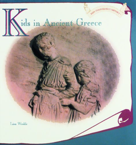 Children's Fun & Educational 4 Pack Hardcover Book Bundle (Ages 3-5): Kids in Ancient Greece Kids Throughout History, Little Rabbit Waits For the Moon, My a Book My First Steps to Reading By Jane Belk Moncure 1984, Riddle Me This and Other Riddle Rhymes
