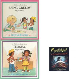 Children's Fun & Educational 4 Pack Hardcover Book Bundle (Ages 3-5): Learn with Humphrey: ABC Humphreys Corner, Panda Bear, Panda Bear, What Do You See?, A Childrens Book About Teasing Help Me Be Good, Monster Night at Grandmas House