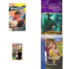 Assorted Harlequin Romance Paperback Book Bundle (4 Pack): Unwilling Wife Paperback, His Mysterious Ways: Quantum Men Mass Market Paperback, If Wishes Were Horses Family Man Harlequin Superromance, No 772 Paperback, Oh, Baby! The Crandall Lake Chronicles Mass Market Paperback