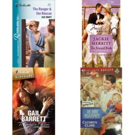 Assorted Silhouette Romance Paperback Book Bundle (4 Pack): The Ranger & the Rescue Silhouette Romance Paperback, The Kincaid Bride Montana Mavericks Paperback, To Protect A Princess The Crusaders Paperback, The Baby Assignment Assignment: Romance Silhouette Intimate Moments, No 726 Paperback