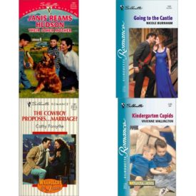 Assorted Silhouette Romance Paperback Book Bundle (4 Pack): Their Other Mother That Special Woman/Wilders Of Wyatt County Silhouette Special Edition Paperback, Going To The Castle Silhouette Romance Paperback, Cowboy Proposes... Marriage Wranglers & Lace Silhouette Romance Mass Market Paperback, Kindergarten Cupids An Older Man Silhouette Romance Paperback