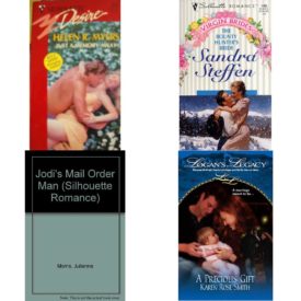 Assorted Silhouette Romance Paperback Book Bundle (4 Pack): Just A Memory Away Silhouette Desire Paperback, Bounty HunterS Bride Virgin Brides/Special Author Type Silhouette Romance Paperback, JodieS Mail-Order Man Bridal Fever! Silhouette Romance Paperback, A Precious Gift Logans Legacy Paperback