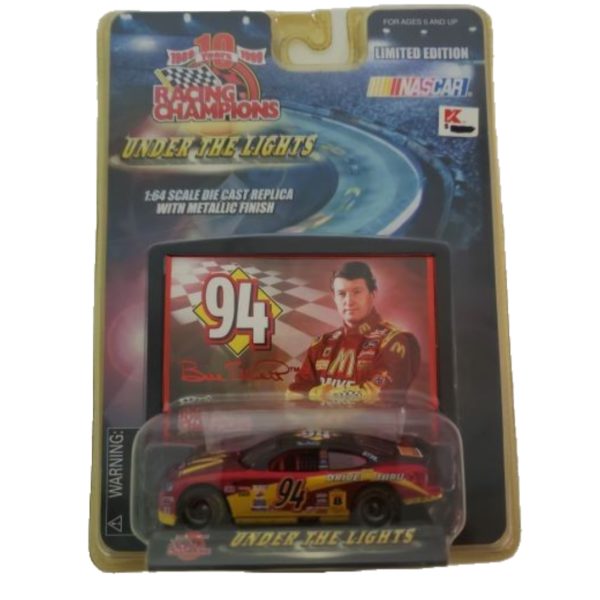 1999 Racing Champions 1989-1999 10 Years NASCAR Lights ELLIOTT #94 McDonald's Red Metallic Diecast Car 1/64