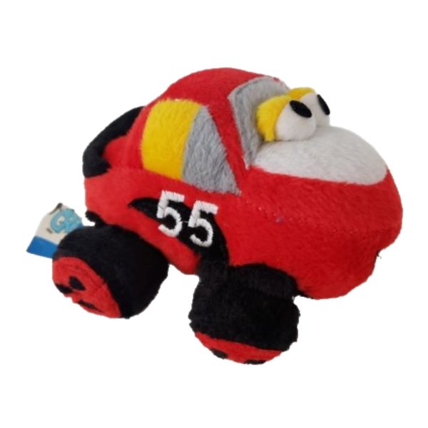 Zanies Grriggles Roamin Red Racer #55 Dog Squeak Toy 5"