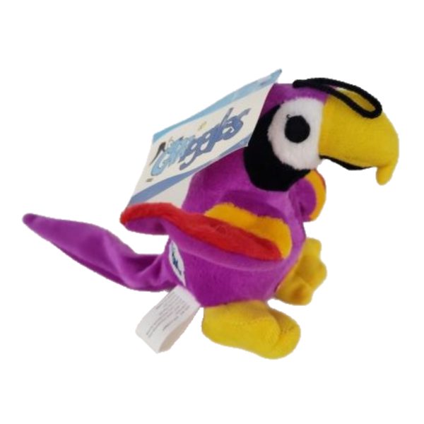 Zanies Griggles Polly Brights Purple Parrot 5"
