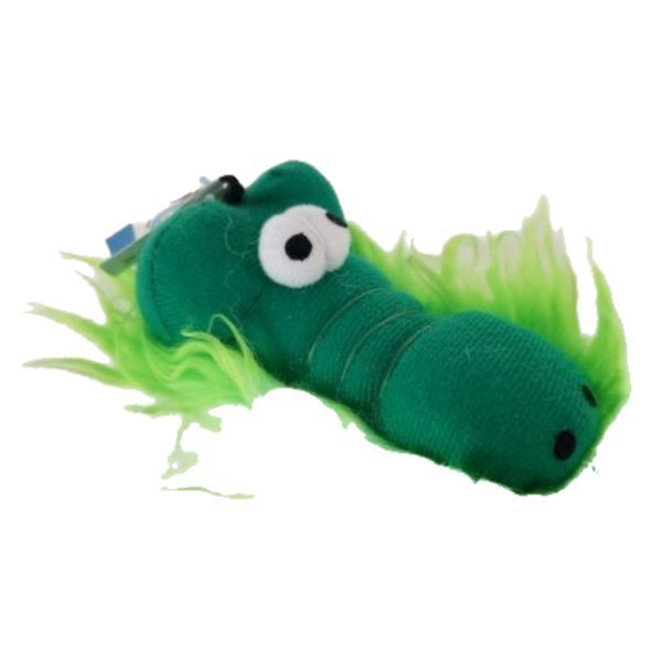 Zanies Griggles Furocious Friends Alligator Squeak Dog Toy 5"