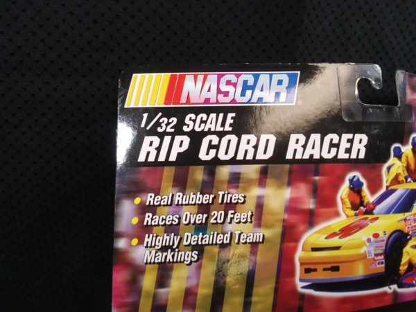 NASCAR #94 Bill Elliott McDonald's 1:32 Rip Cord Racer Car Toy Biz 1997