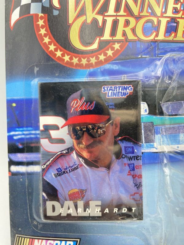 1998 Starting Lineup Winners Circle Dale Earnhardt Sr NASCAR Driver Action Figure Series 1 w/ Accessories + Collector Card