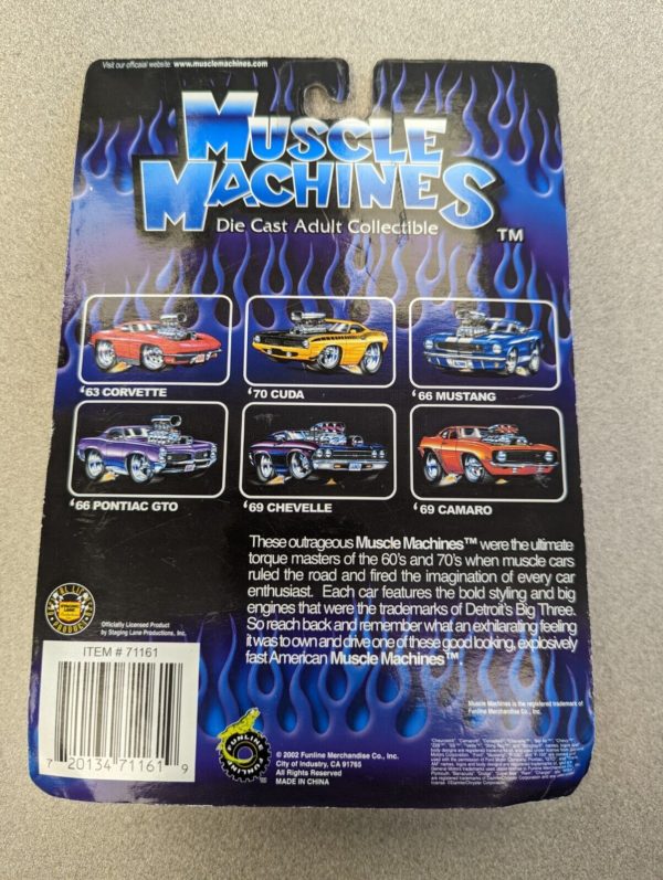Muscle Machines 1:64 Scale Diecast Collectible 2000 PT Crusier 02-84 Stars & Stripe USA