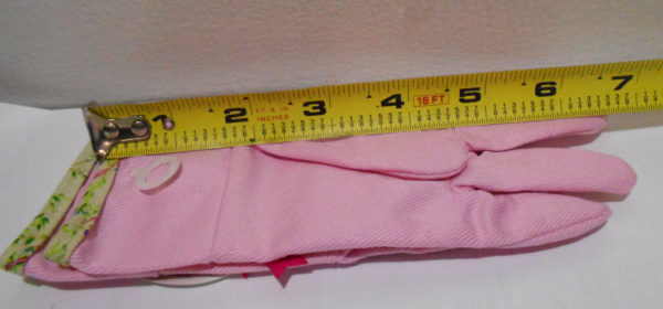 Pair of Youth Small Gardening Cotton Work Gloves Pink / Disney Princess