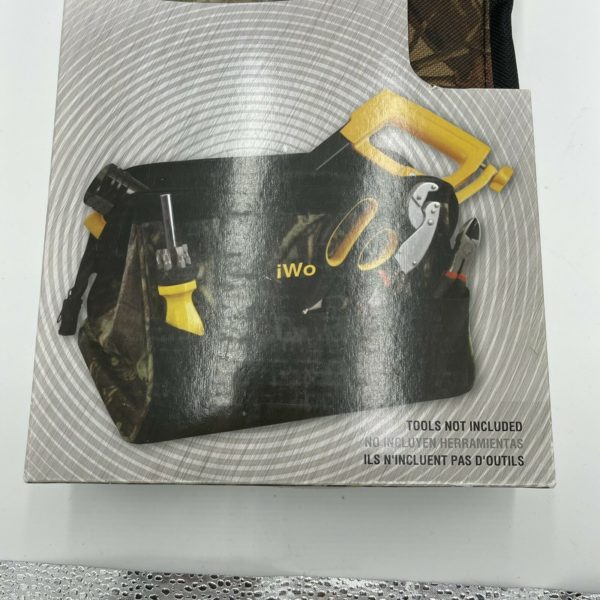 Olympia Tools Camo Design Tool Bag 7 Outer Pockets 3 Inner Pockets 12x7 Opening