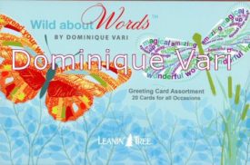 Dominique Vari Wild about Words 20 Greeting Card Assortment #90770