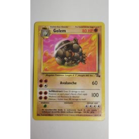 Excellent Golem 36/62 Fossil Set Pokemon Card