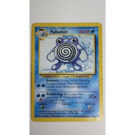 Excellent Poliwhirl 38/102 Base Set Unlimited Pokemon Card