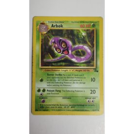 Excellent Arbok 31/62 Fossil Set Pokemon Card