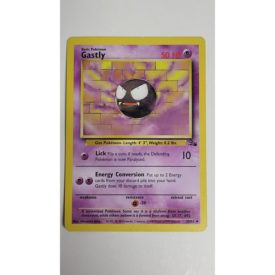 Excellent Gastly  33/62 Fossil Set Pokemon Card