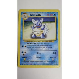Excellent Wartortle 42/102 Base Set Unlimited Pokemon Card