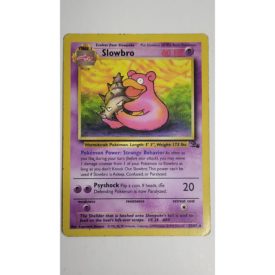 Excellent Slowbro 43/62 Fossil Set Pokemon Card