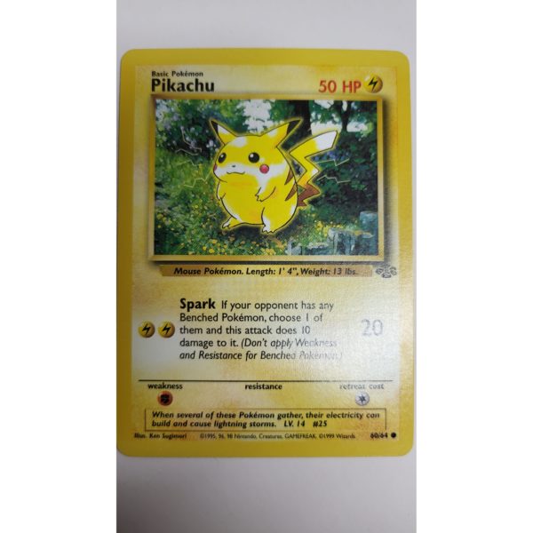 Mint Pikachu 60/64 Jungle Set Pokemon Card