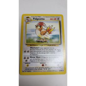 Mint Pidgeotto 22/102 Base Set Pokemon Card