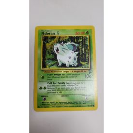 Mint Nidoran 82/130 Base Set 2 Pokemon Card