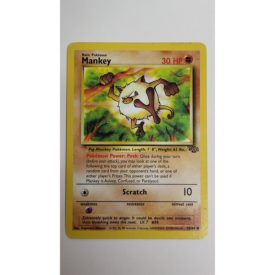 Mint Mankey 35/64 Jungle Set Pokemon Card